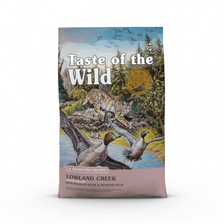 Taste of the Wild Feline Lowland Creek - CODORNIZ & PATO