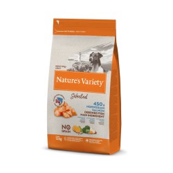 NATURE'S VARIETY DOG SELECTED - Grain Free Adult Mini - Salmão da Noruega