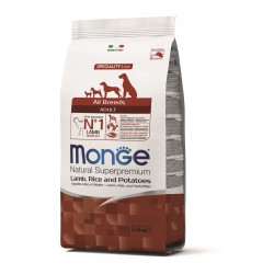 MONGE Monoprotein Line - Borrego, Arroz e Batata