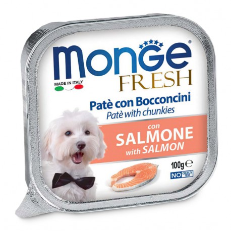 MONGE Fresh Cão Ração Húmida - Salmão 100g