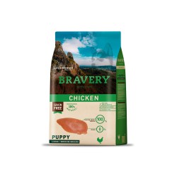 BRAVERY Puppy Medium/Large Grain Free - Chicken