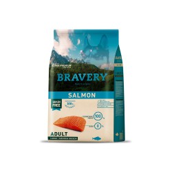 BRAVERY Adult Medium/Large Grain Free - Salmon